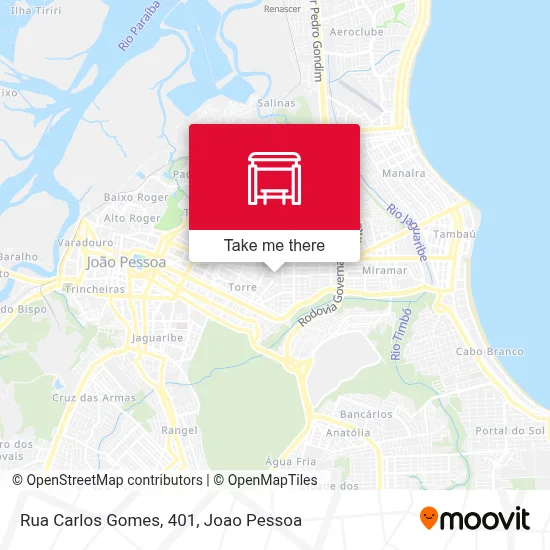 Rua Carlos Gomes, 401 map