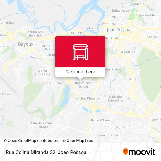 Rua Celina Miranda 22 map