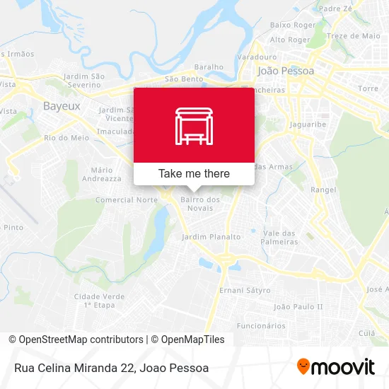 Rua Celina Miranda 22 map