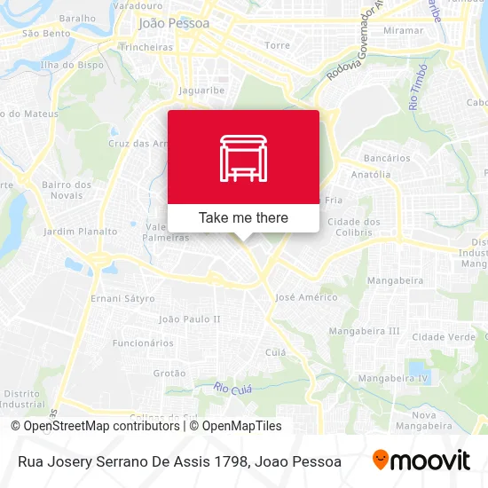 Rua Josery Serrano De Assis 1798 map