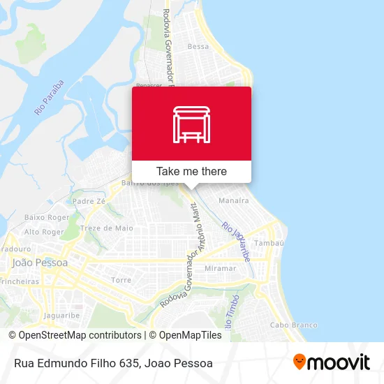 Rua Edmundo Filho 635 map