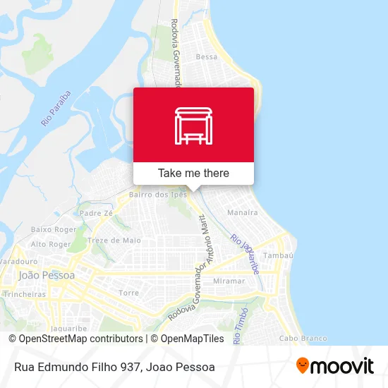Rua Edmundo Filho 937 map