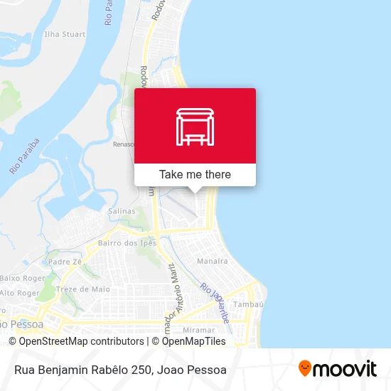 Rua Benjamin Rabêlo 250 map