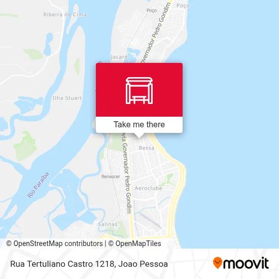 Rua Tertuliano Castro 1218 map