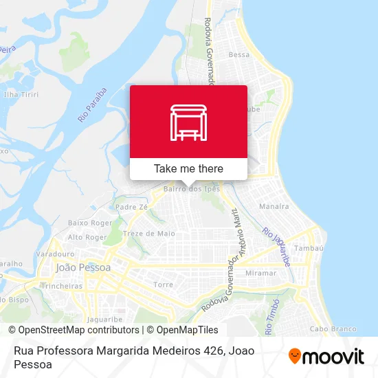 Rua Professora Margarida Medeiros 426 map