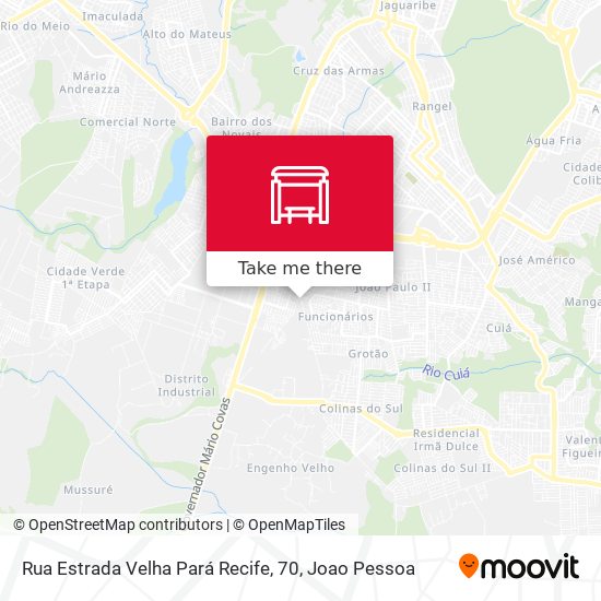 Rua Estrada Velha Pará Recife, 70 map