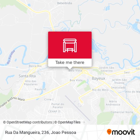 Rua Da Mangueira, 236 map