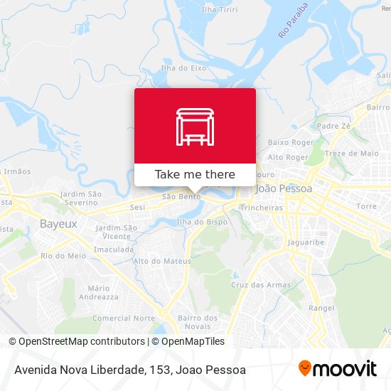 Avenida Nova Liberdade, 153 map