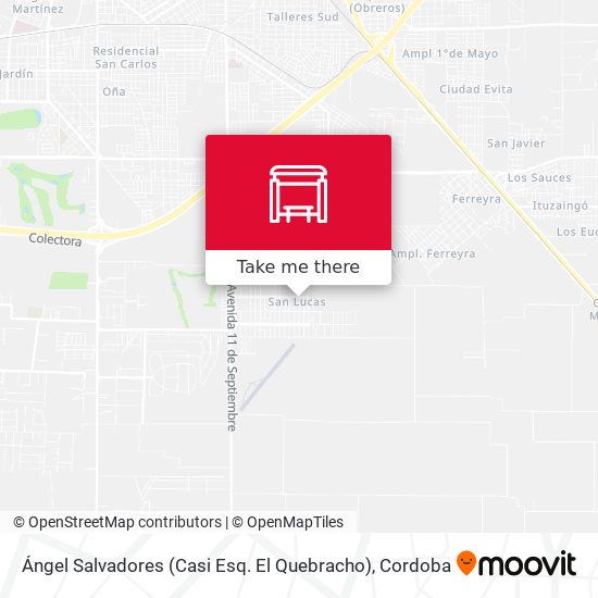 Ángel Salvadores (Casi Esq. El Quebracho) map