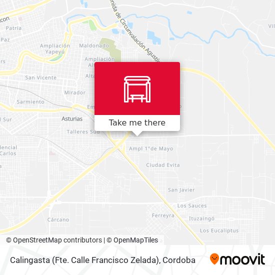 Calingasta (Fte. Calle Francisco Zelada) map