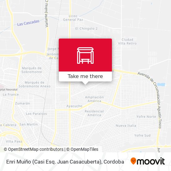Enri Muiño (Casi Esq. Juan Casacuberta) map