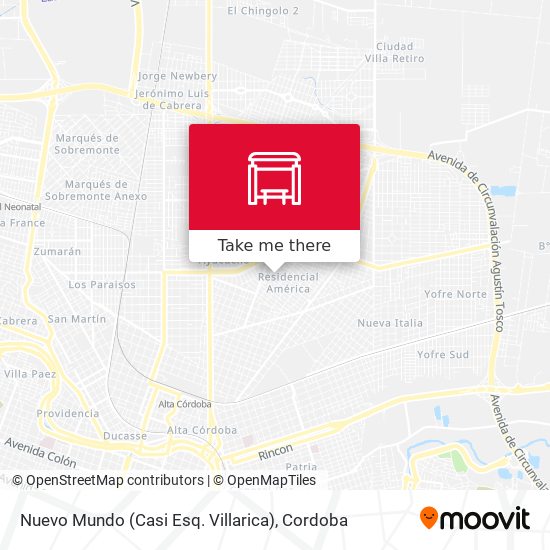 Nuevo Mundo (Casi Esq. Villarica) map