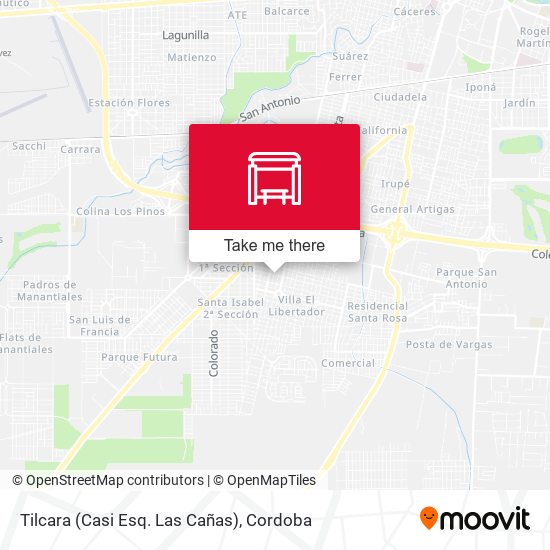 Tilcara (Casi Esq. Las Cañas) map