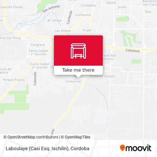 Mapa de Laboulaye (Casi Esq. Ischilín)