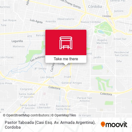 Mapa de Pastor Taboada (Casi Esq. Av. Armada Argentina)