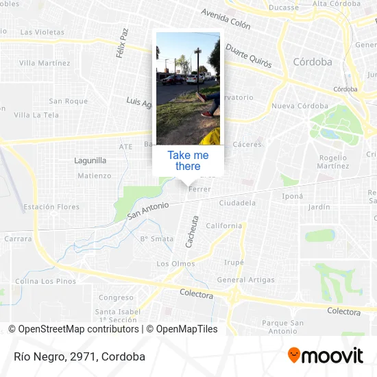 Río Negro, 2971 map