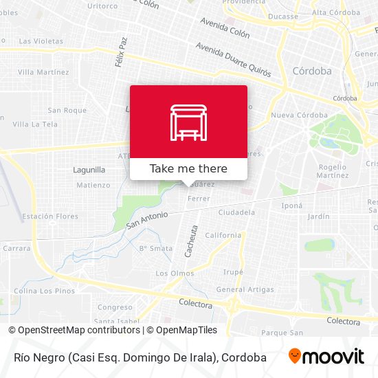 Río Negro (Casi Esq. Domingo De Irala) map
