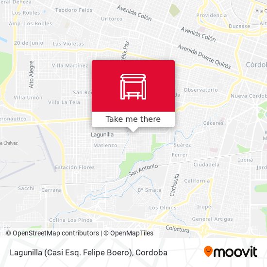 Lagunilla (Casi Esq. Felipe Boero) map