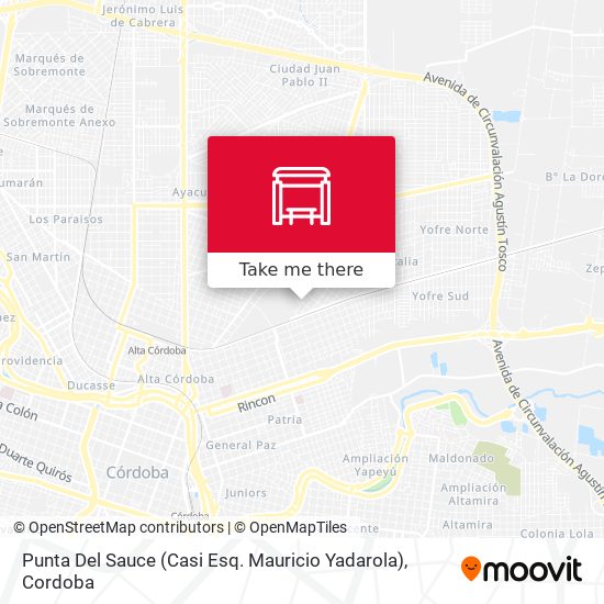 Punta Del Sauce (Casi Esq. Mauricio Yadarola) map