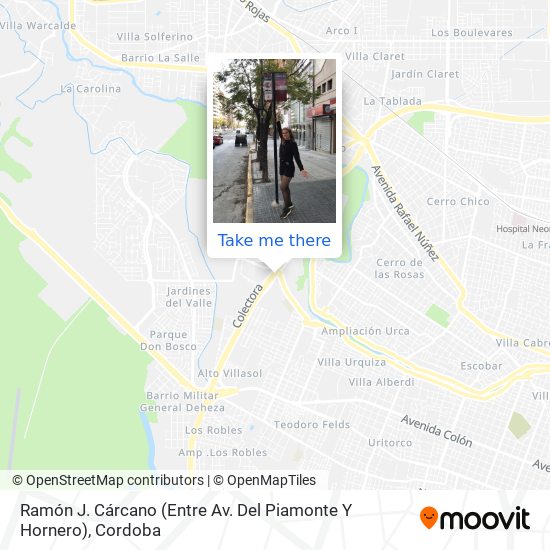 Ramón J. Cárcano (Entre Av. Del Piamonte Y Hornero) map