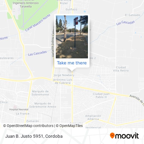 Juan B. Justo 5951 map