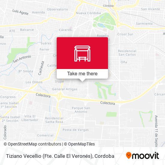 Tiziano Vecellio (Fte. Calle El Veronés) map
