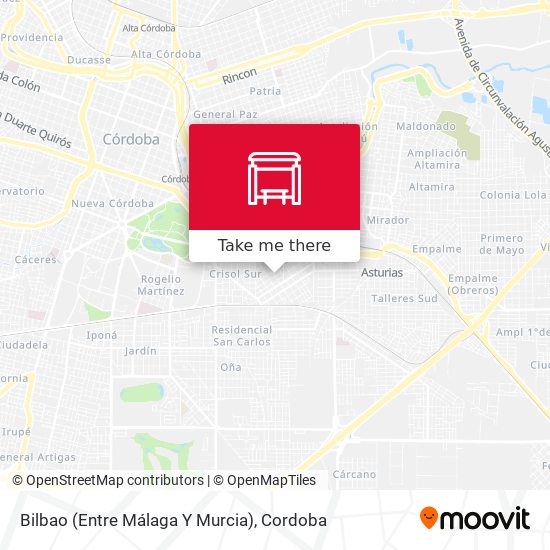 Bilbao (Entre Málaga Y Murcia) map