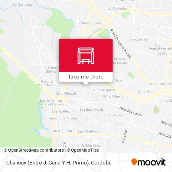 Chancay (Entre J. Cano Y H. Primo) map
