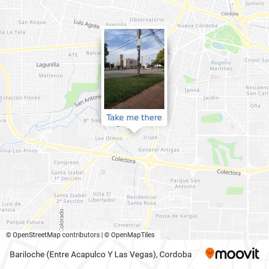 Mapa de Bariloche (Entre Acapulco Y Las Vegas)