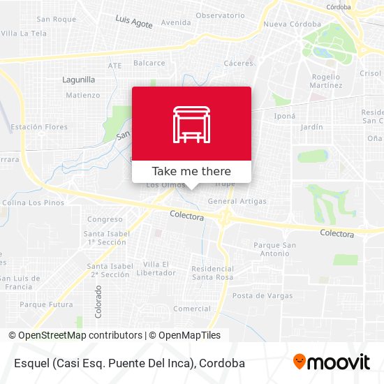 Esquel (Casi Esq. Puente Del Inca) map