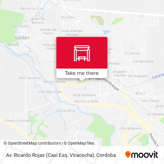 Av. Ricardo Rojas (Casi Esq. Viracocha) map