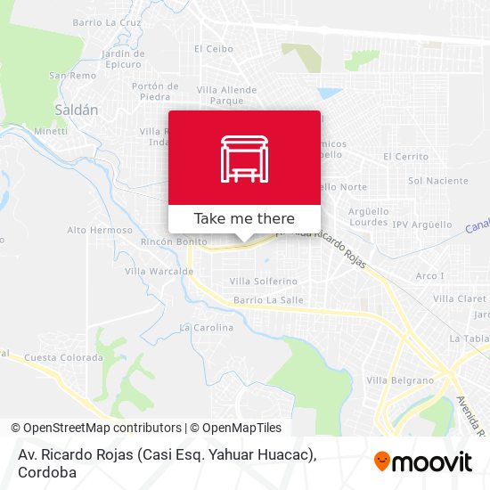 Av. Ricardo Rojas (Casi Esq. Yahuar Huacac) map
