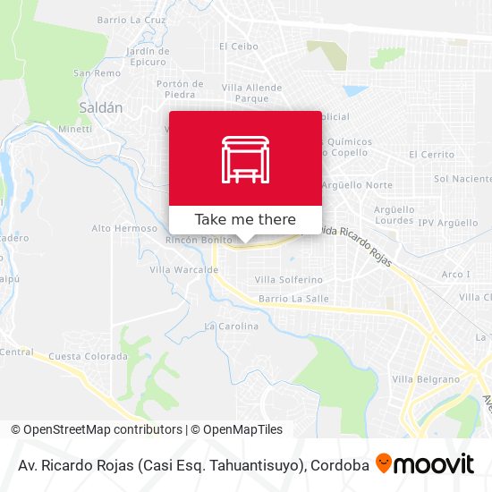 Mapa de Av. Ricardo Rojas (Casi Esq. Tahuantisuyo)