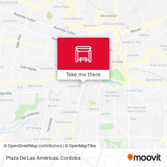 Plaza De Las Américas map