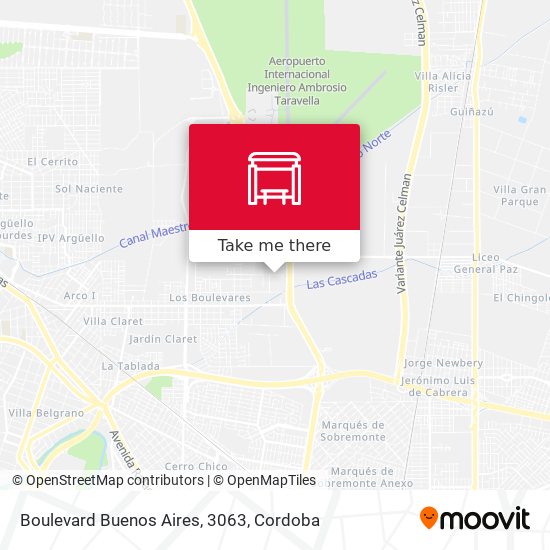 Boulevard Buenos Aires, 3063 map