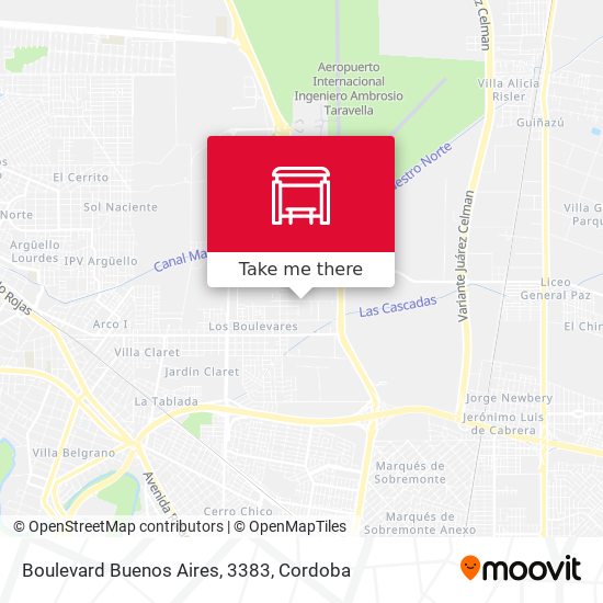 Boulevard Buenos Aires, 3383 map