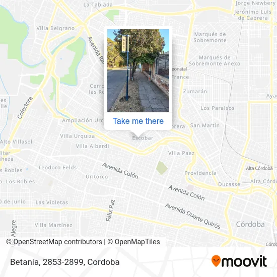 Betania, 2853-2899 map