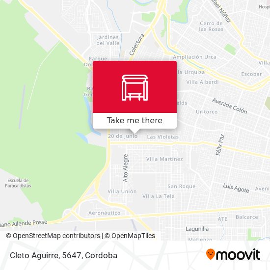 Mapa de Cleto Aguirre, 5647