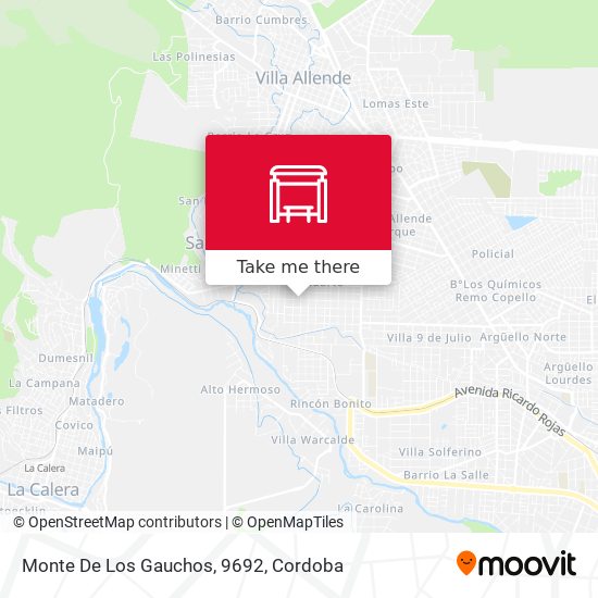 Mapa de Monte De Los Gauchos, 9692