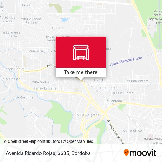 Mapa de Avenida Ricardo Rojas, 6635
