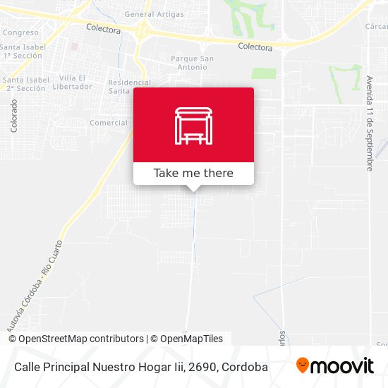 Calle Principal Nuestro Hogar Iii, 2690 map