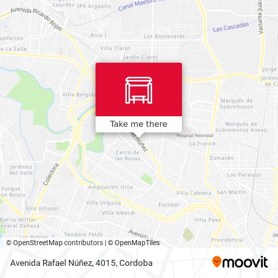 Avenida Rafael Núñez, 4015 map