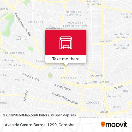 Avenida Castro Barros, 1299 map