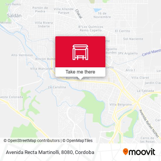 Avenida Recta Martinolli, 8080 map