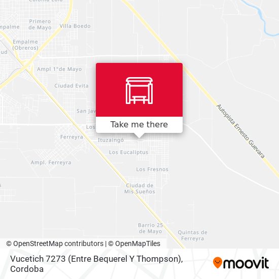 Vucetich 7273 (Entre Bequerel Y Thompson) map