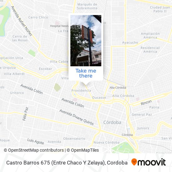 Castro Barros 675 (Entre Chaco Y Zelaya) map