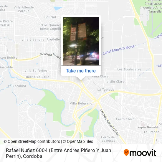 Rafael Nuñez 6004 (Entre Andres Piñero Y Juan Perrin) map