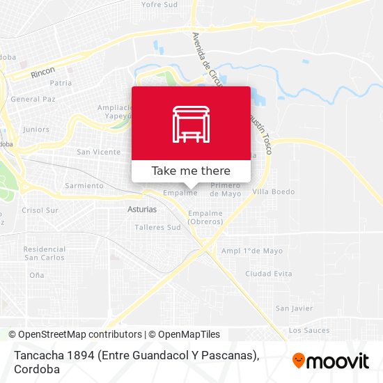 Mapa de Tancacha 1894 (Entre Guandacol Y Pascanas)