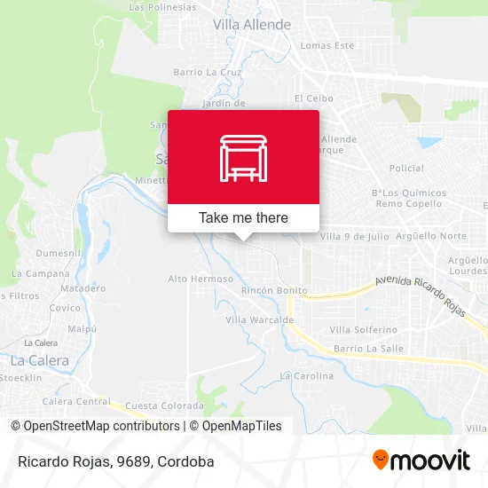 Ricardo Rojas, 9689 map