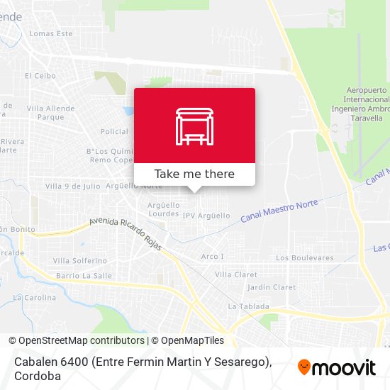 Cabalen 6400 (Entre Fermin Martin Y Sesarego) map